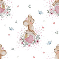 Mouse Collecting Love White - Family Fabrics B.V.