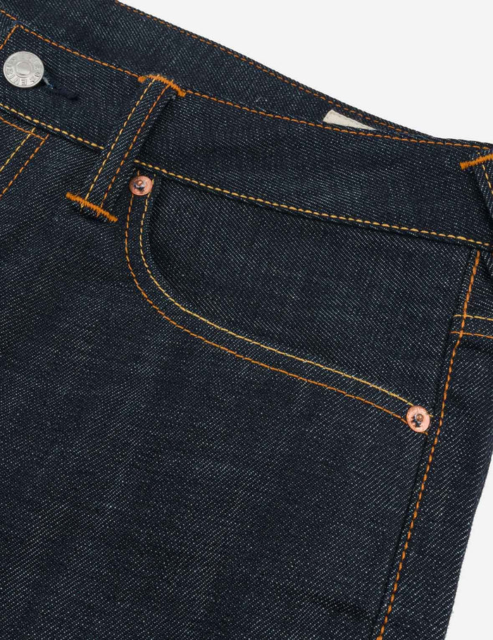 Multi-Pocket with Brocade Patch Regular Fit Jeans #2000