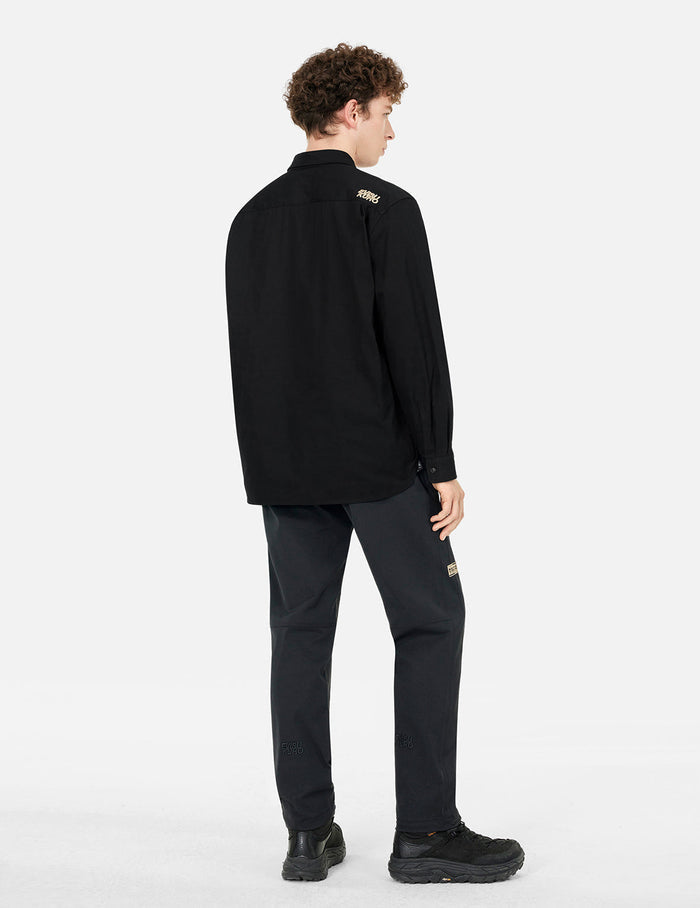 Multi-pockets Relax Fit Long Sleeves Shirt