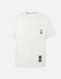 Multi-print and Fabric Blocking Relax Fit T-shirt