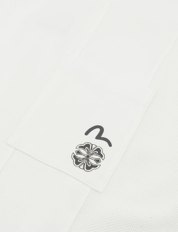 Multi-print and Fabric Blocking Relax Fit T-shirt