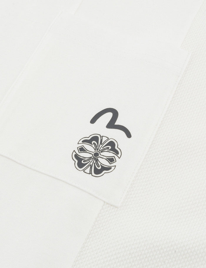 Multi-print and Fabric Blocking Relax Fit T-shirt
