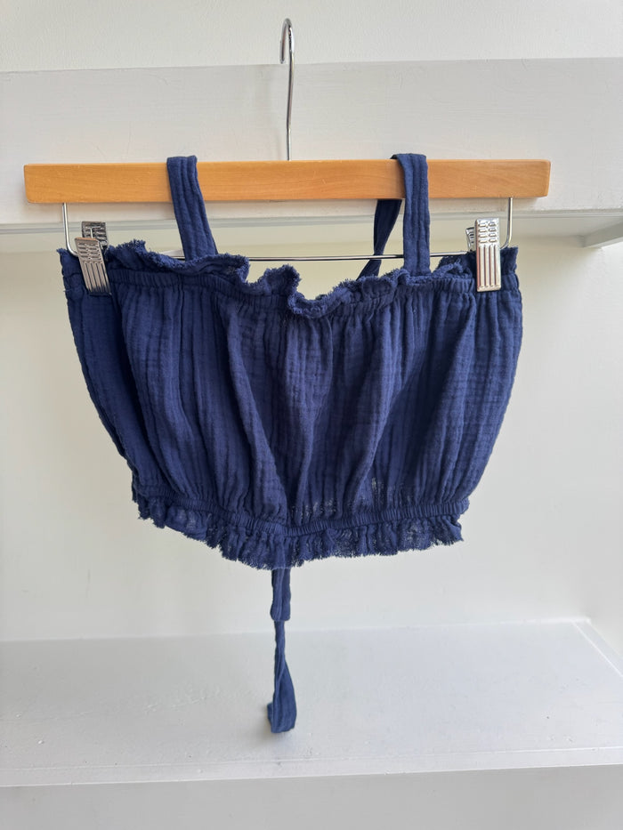 Navy Jaz Top