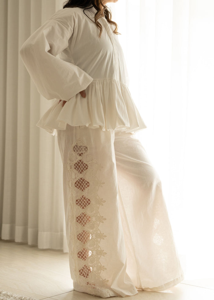 Nico Pants | Blanc