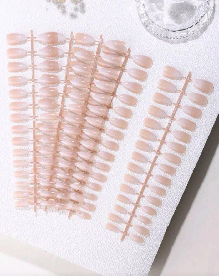 Nude Pink Short Press-On Nails Set