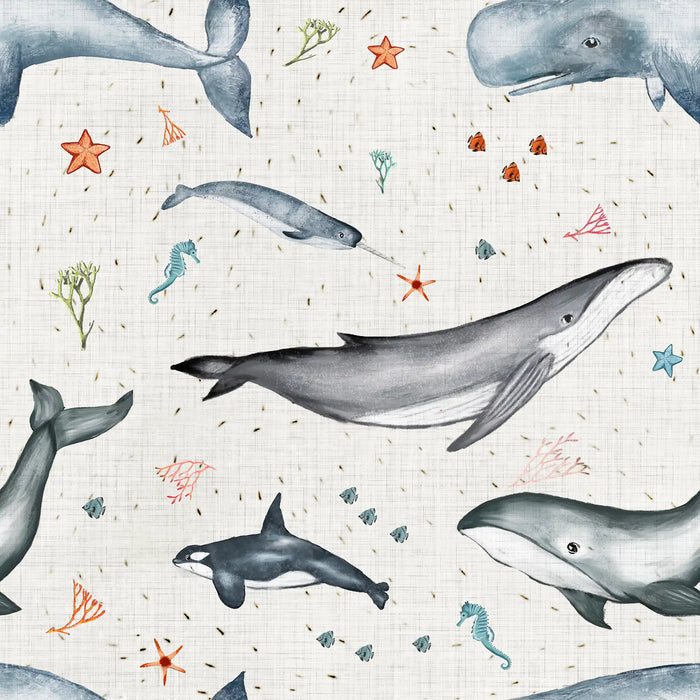 Ocean and Whale - Family Fabrics B.V.