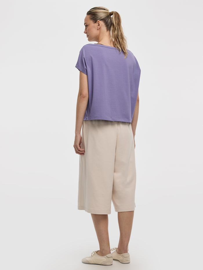 Off-the-Shoulder Short-Sleeve Top - Hyba