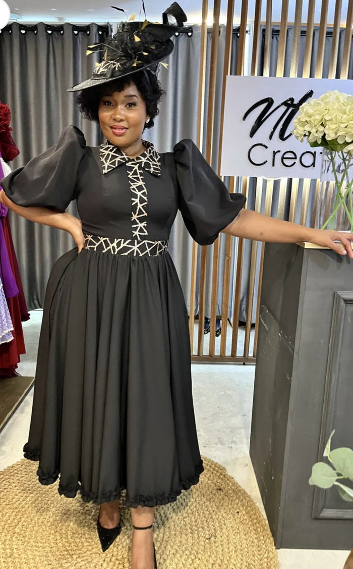 Onyx Midi Dress