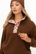 Orion Fleece Jacket (Brown)