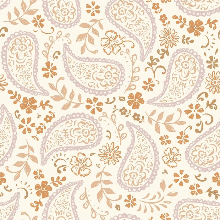 Paisley Terra Cotta - Family Fabrics B.V.