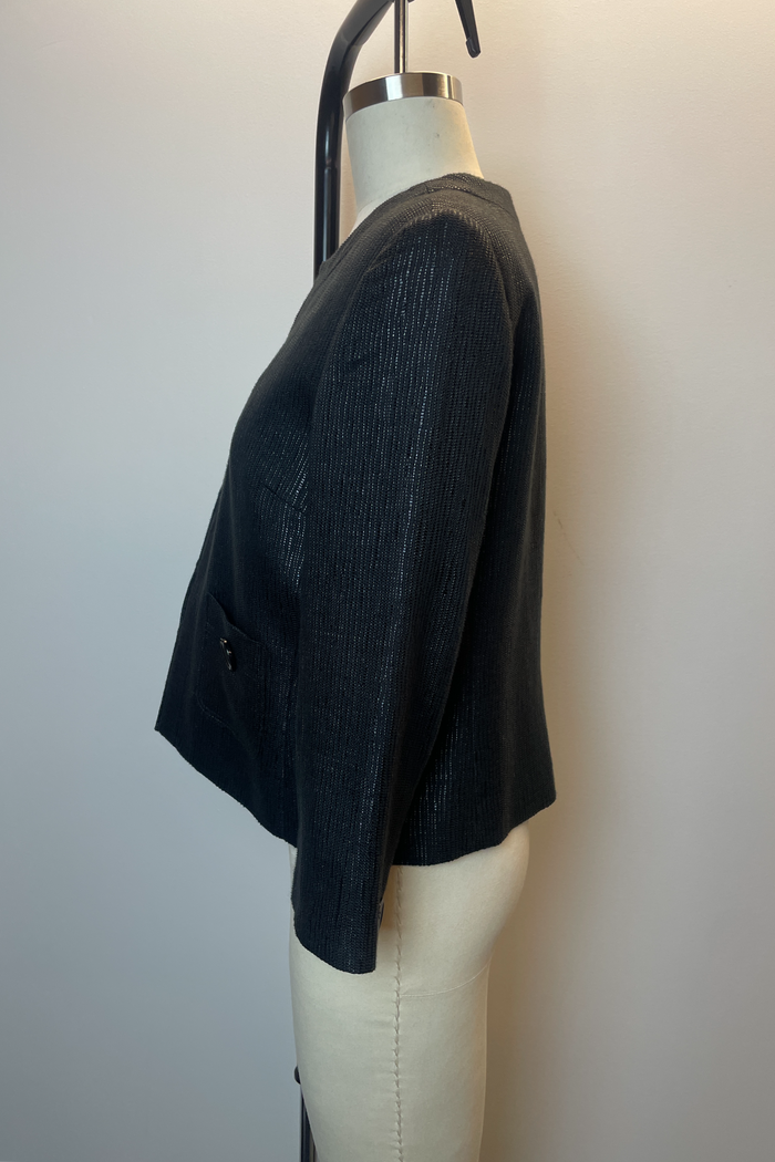 Perri Cutten Collarless Blazer image 1