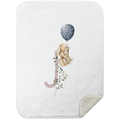 Personalized Soft Sherpa Blanket with Letter "J" - Family Fabrics B.V.