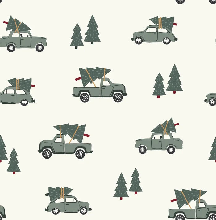 Pick A Tree Green - Family Fabrics B.V.
