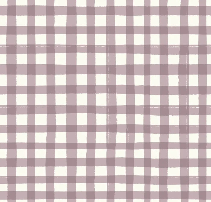 Picnic Gingham Lavender Purple - Family Fabrics B.V.