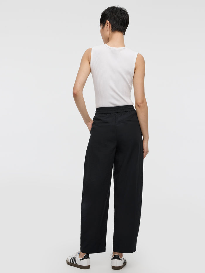 Pintuck Barrel Pant