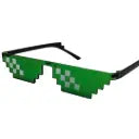 Pixel-Style Gaming Glasses â€“ Unique and Trendy Fashion Statement
