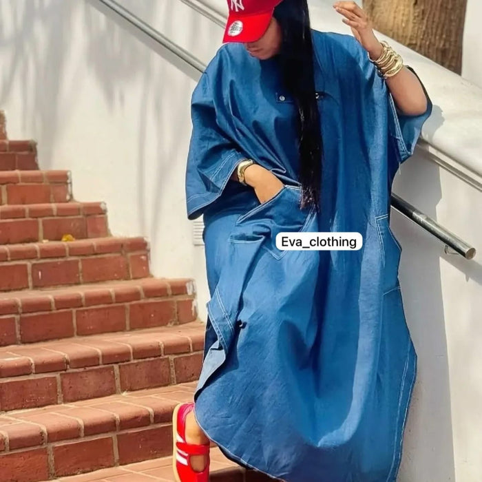 Plus Size Demin Dress