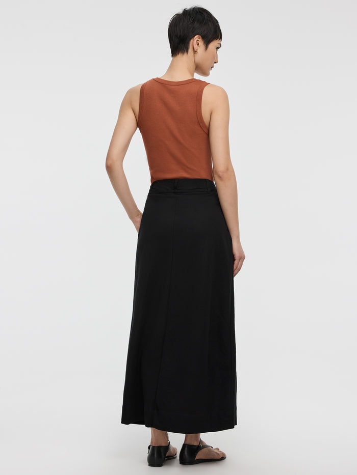 Pull-On Maxi Skirt