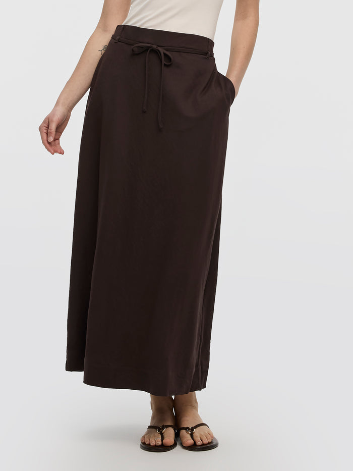 Pull-On Maxi Skirt