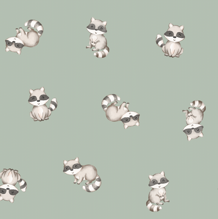 RascalRaccoon-Moss - Family Fabrics B.V.