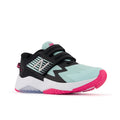 Rave Run - White Mint with Black and Alpha Pink - Big Kids