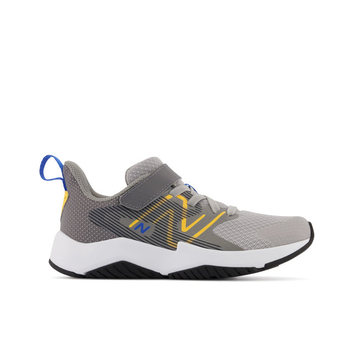 Rave Run v2 - Grey with Blue and Gold - Big Kids