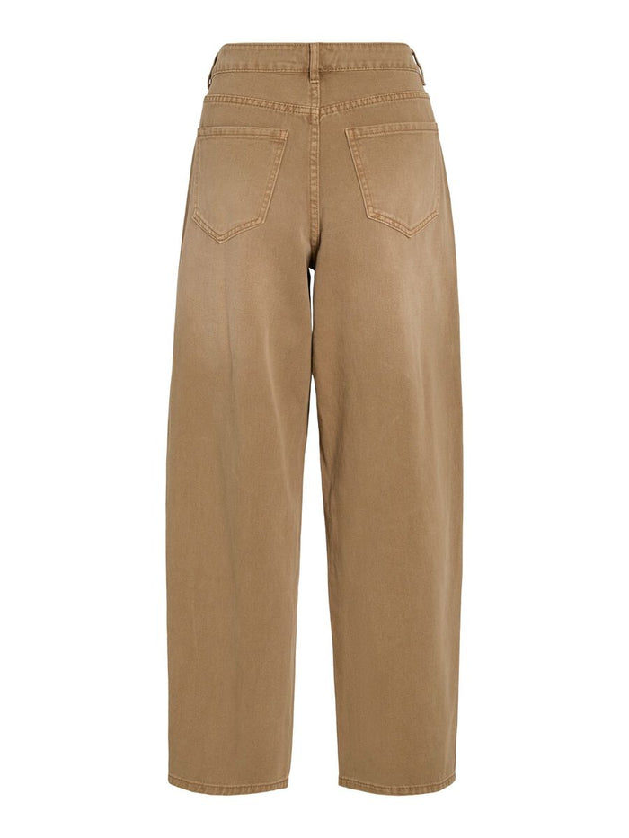 Raya Barrell Leg Jeans (Bistre/Washed)