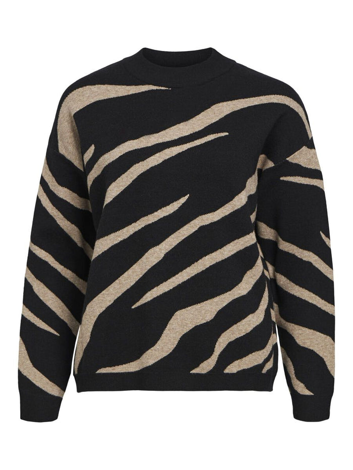 Reign Knit Jumper (Black/Desert Taupe)