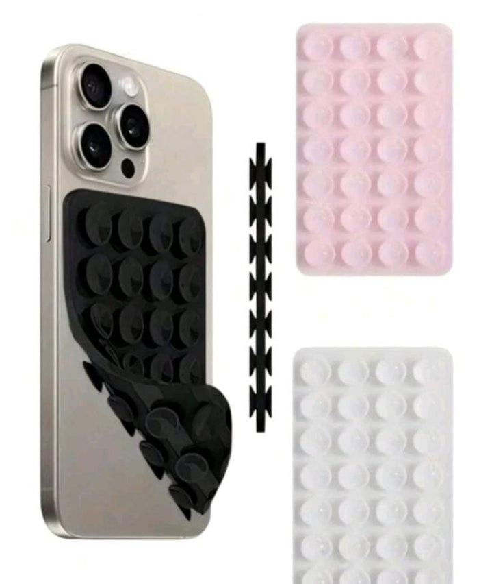 Reusable Silicone Phone Suction Grip Pad