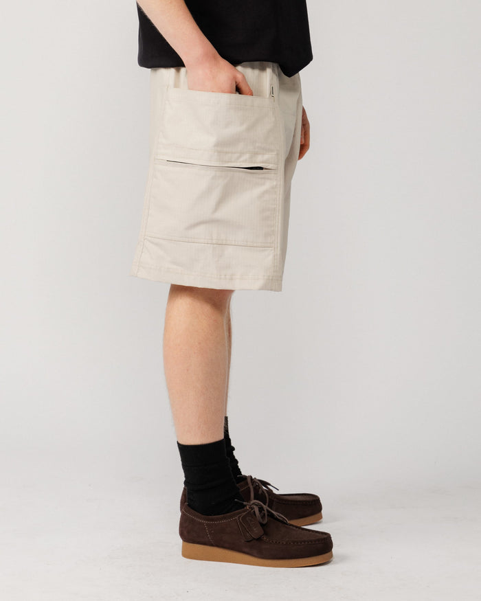 Ripstop Zama Hiking Shorts - Stone