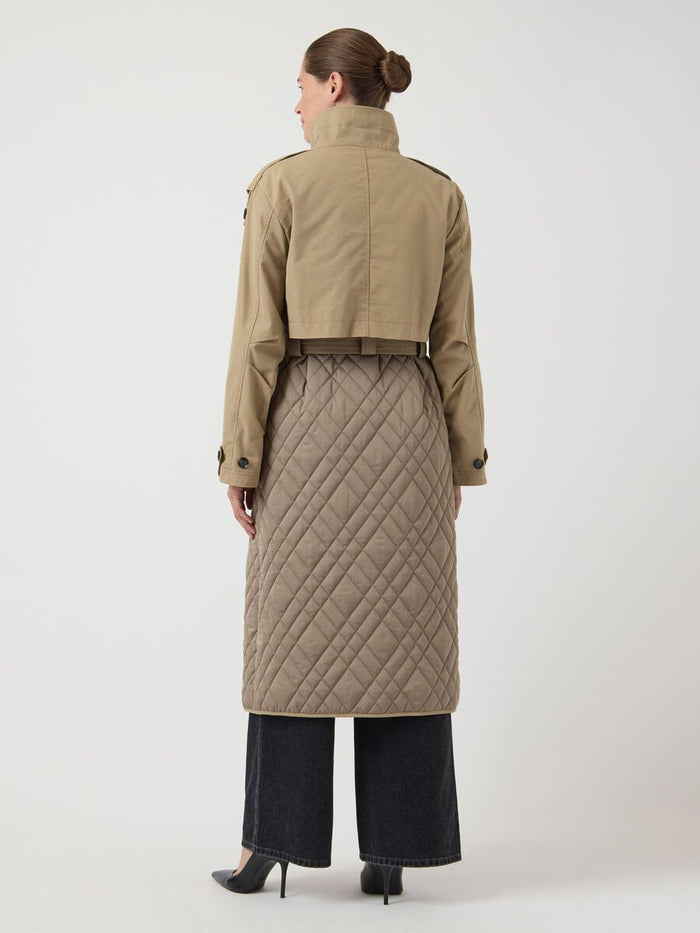 Rixo 2 Piece Coat (Sepia Tint/Fallen)