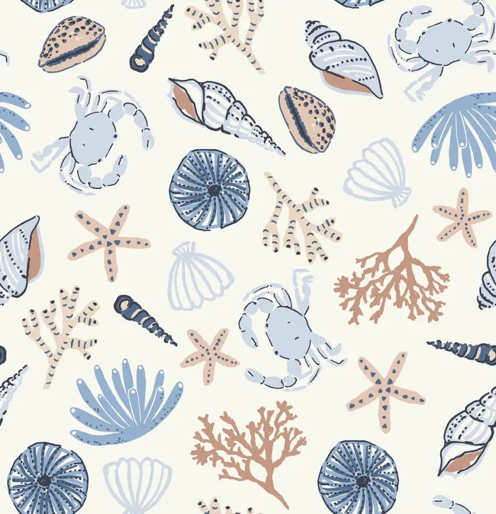 Rock Pool Light Water Blue - Family Fabrics B.V.