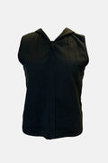 Rodier Green Sleeveless Hooded Knit image 0
