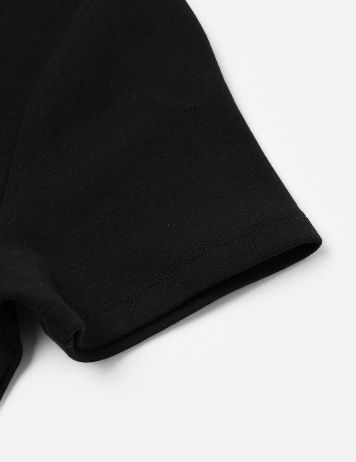 Rope Twist Slogan Embroidery Boyfriend T-Shirt