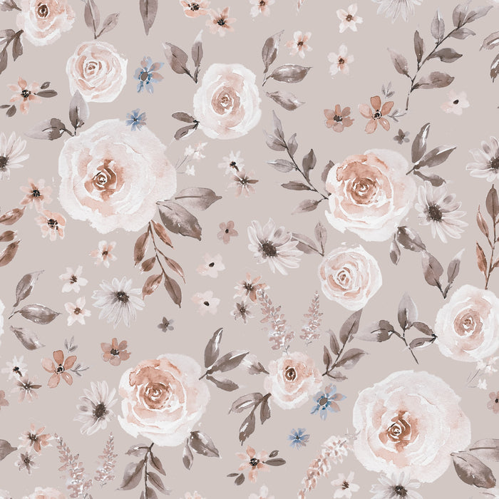 Rose Garden Grey - Family Fabrics B.V.