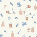 Sand Fun Creme Brown - Family Fabrics B.V.