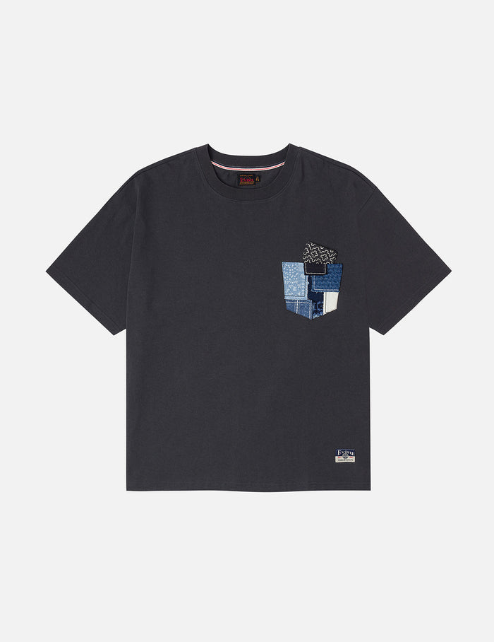Sashiko Daicock Relax Fit T-Shirt