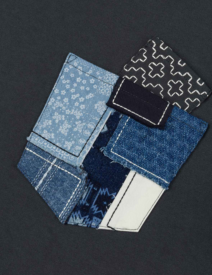 Sashiko Daicock Relax Fit T-Shirt