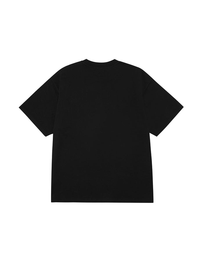 Sashiko Daruma and Seagull Relax Fit T-Shirt