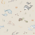Sea Life Ecru - Family Fabrics B.V.