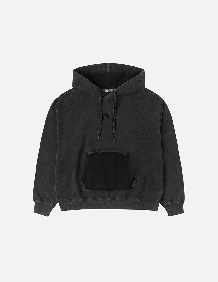 Seagull and EVISUKURO E Embroidery Loose Fit Hoodie
