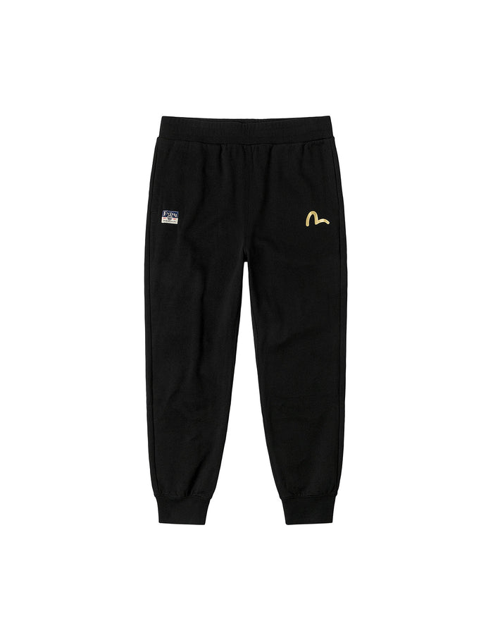 Seagull and Grateful Crane Daicock Print Regular Fit Sweatpants