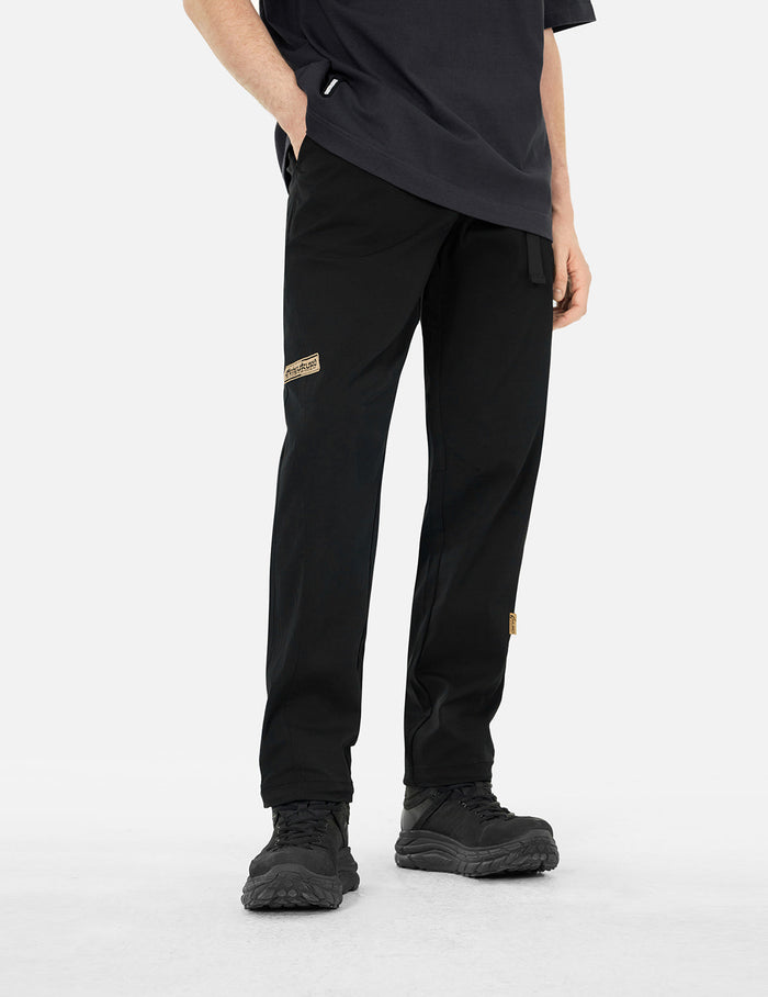 Seagull and Logo Embroidery Regular Fit Sport Pants
