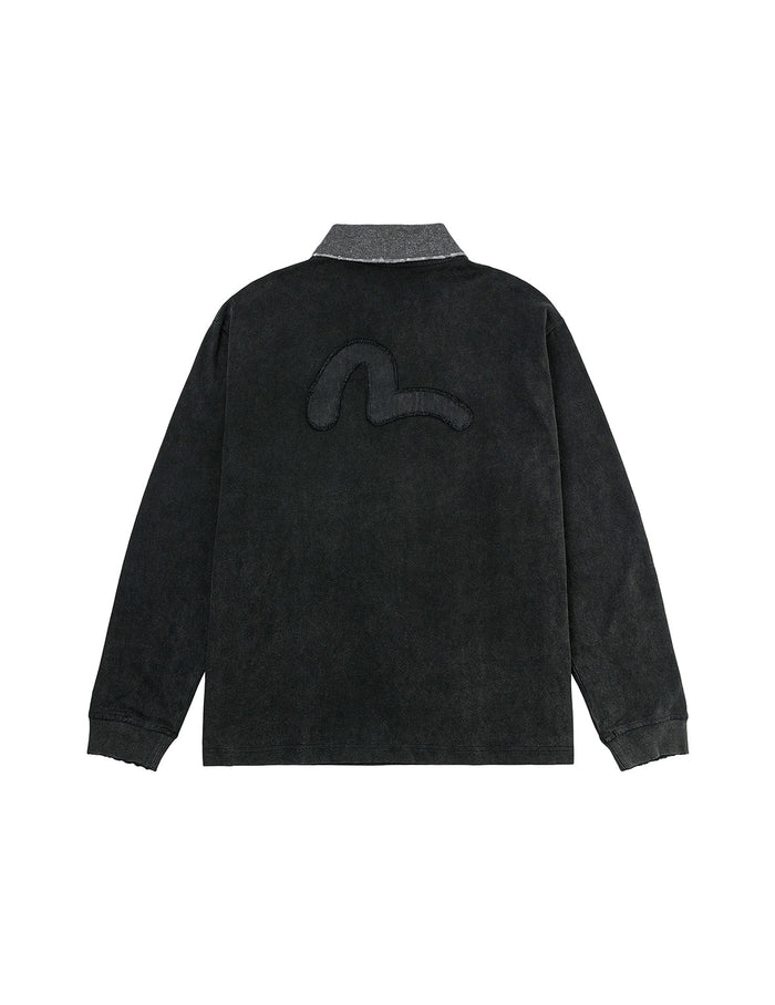 Seagull Appliqué Relax Fit Long-sleeve T-shirt