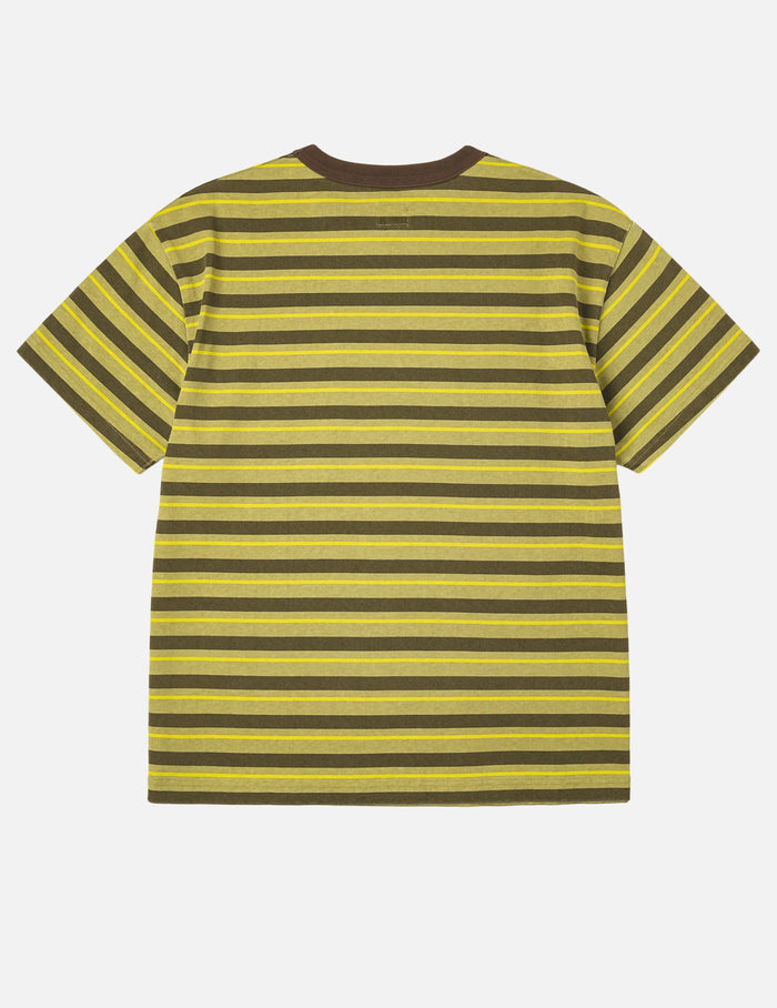 Seagull Appliqué Relax Fit Stripe T-Shirt