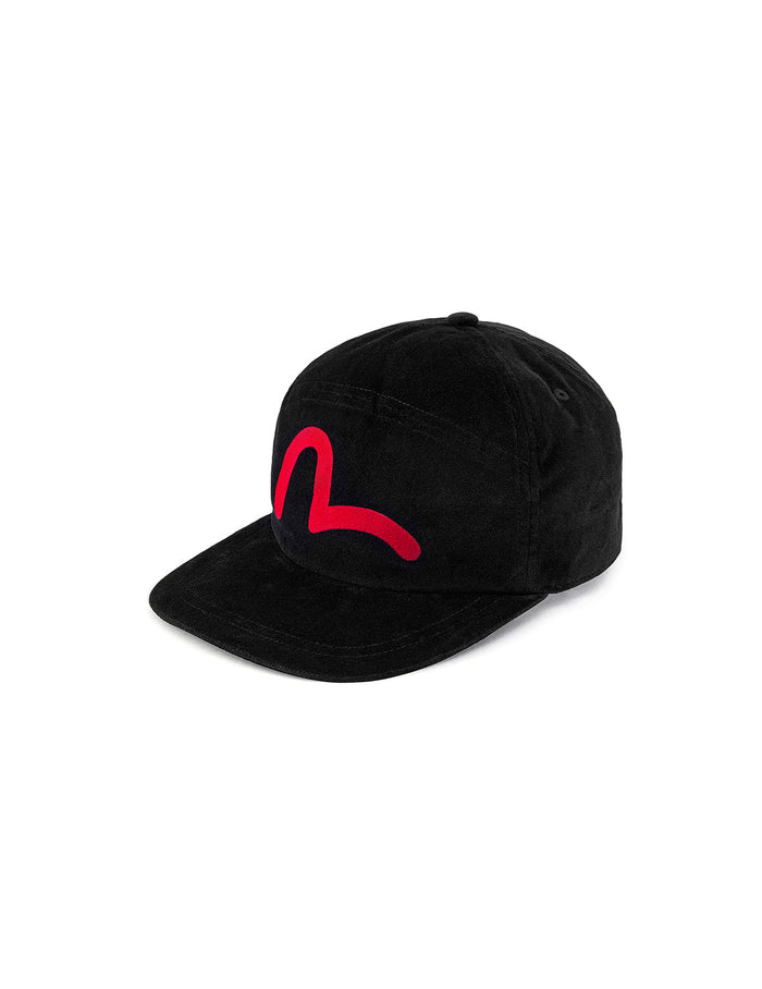 Seagull Appliqué Velvet Tucker Hat