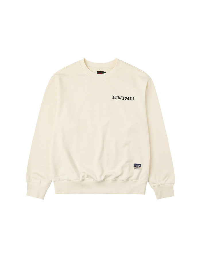 Seagull Brocade Appliqué Relax Fit Sweatshirt