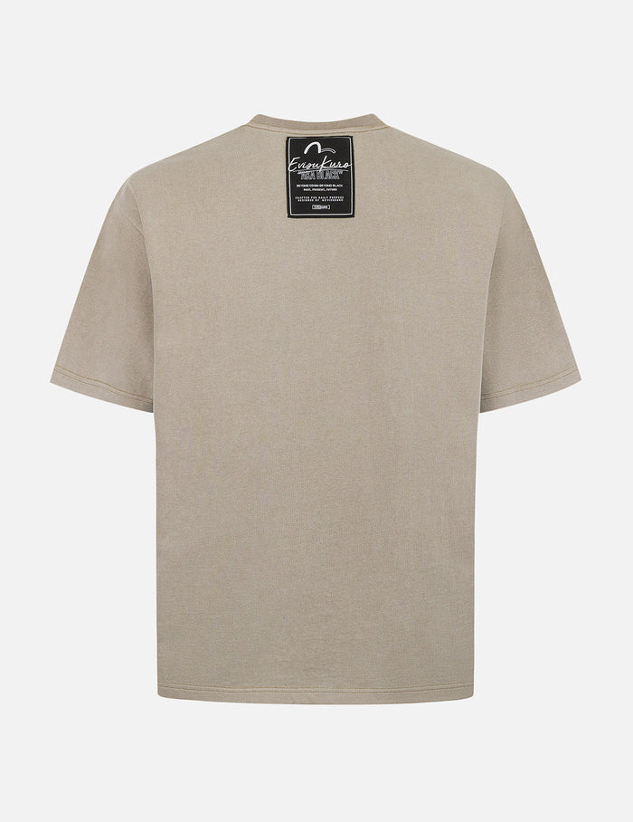 Seagull Embroidery and Print Regular Fit T-shirt