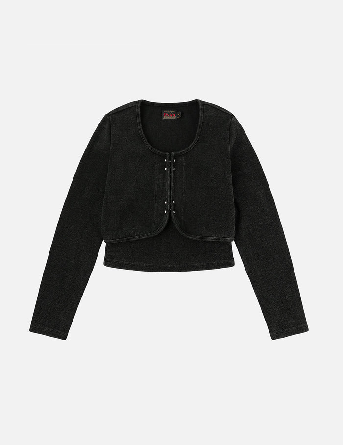 Seagull Embroidery Fashion Fit Knitted Vest Jacket