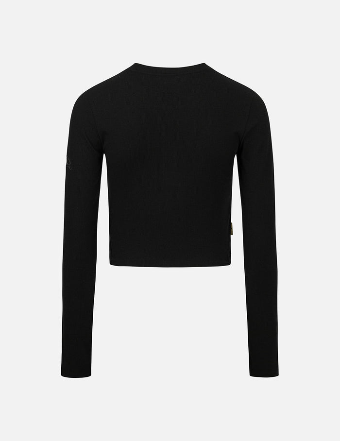 Seagull Embroidery Regular Fit Top